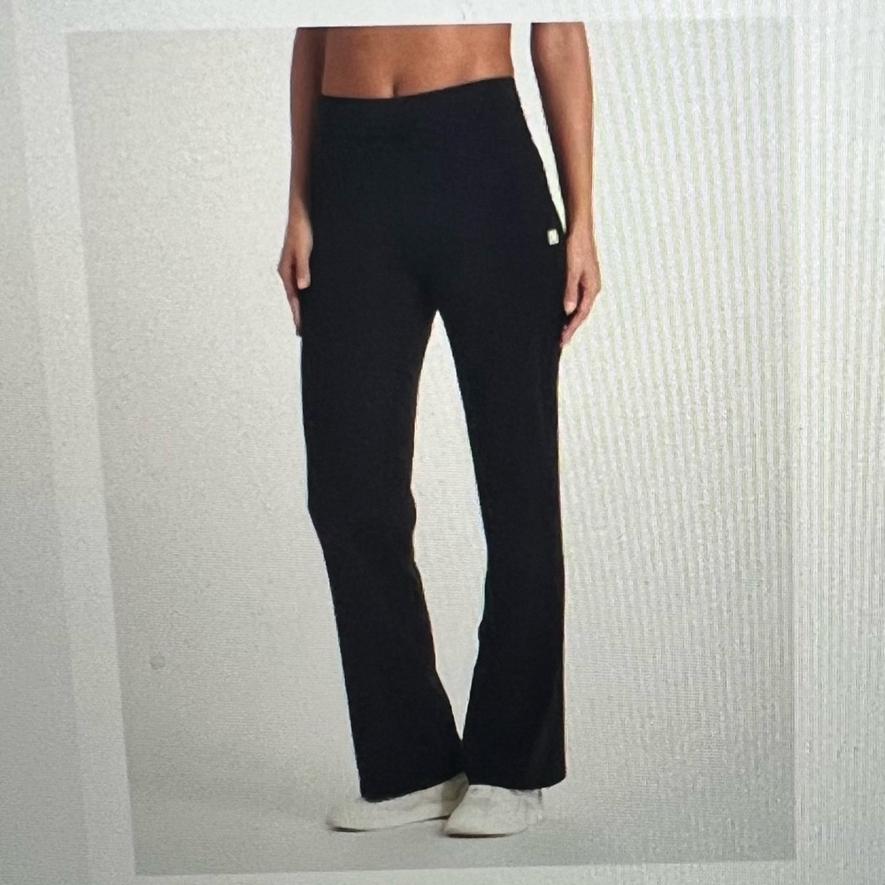 Vuori Daily Wideleg Black Pants - XS